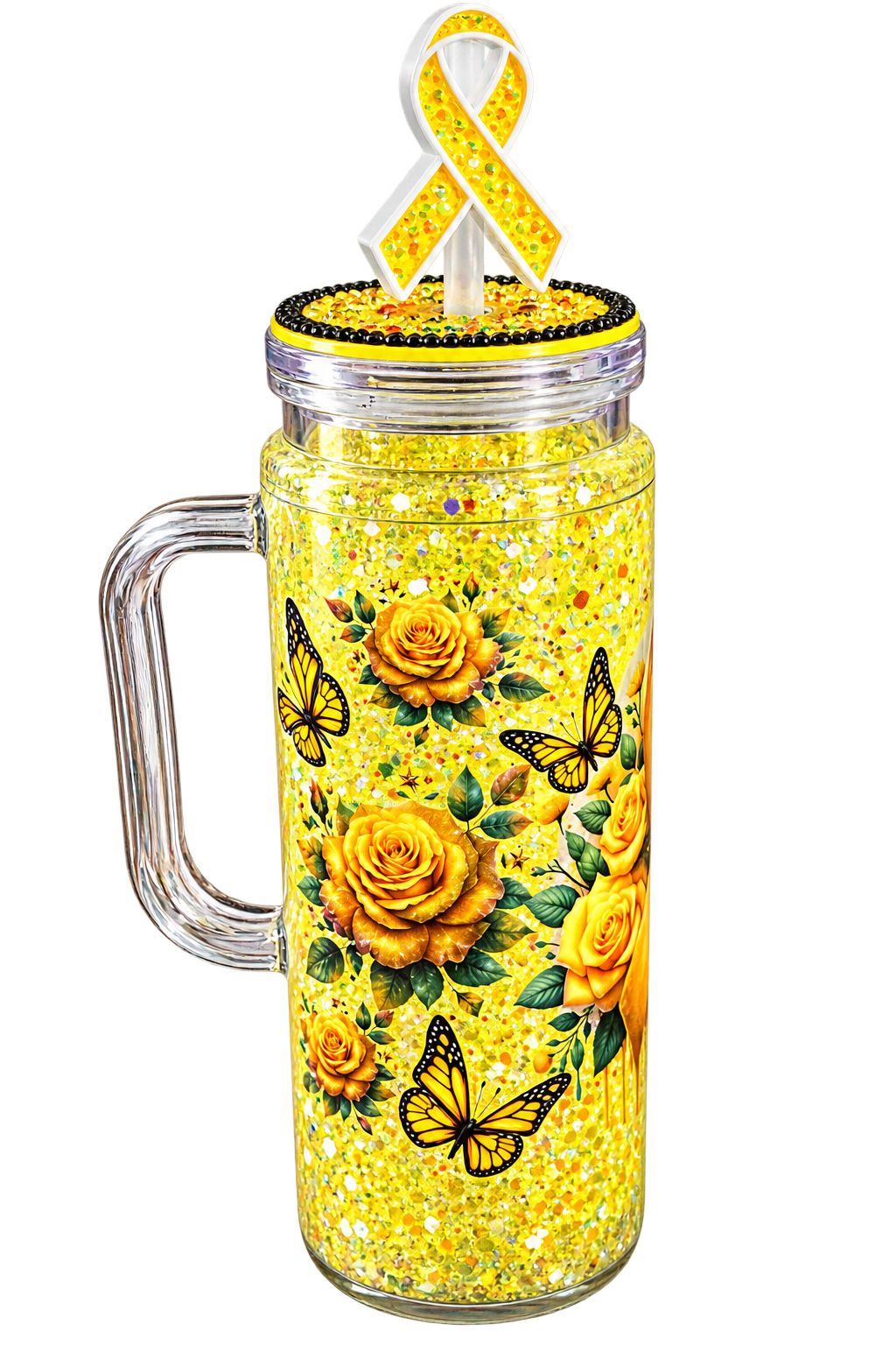 Snow globe tumblers and cups