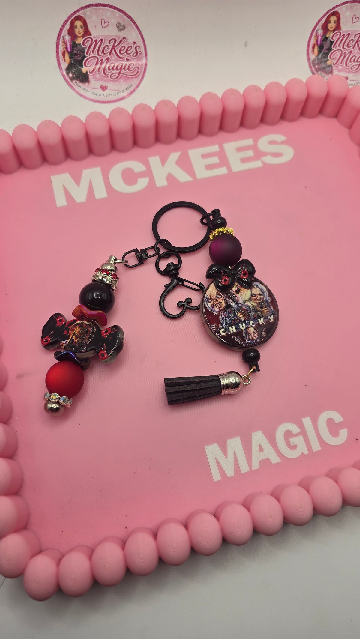 Chucky bag charm