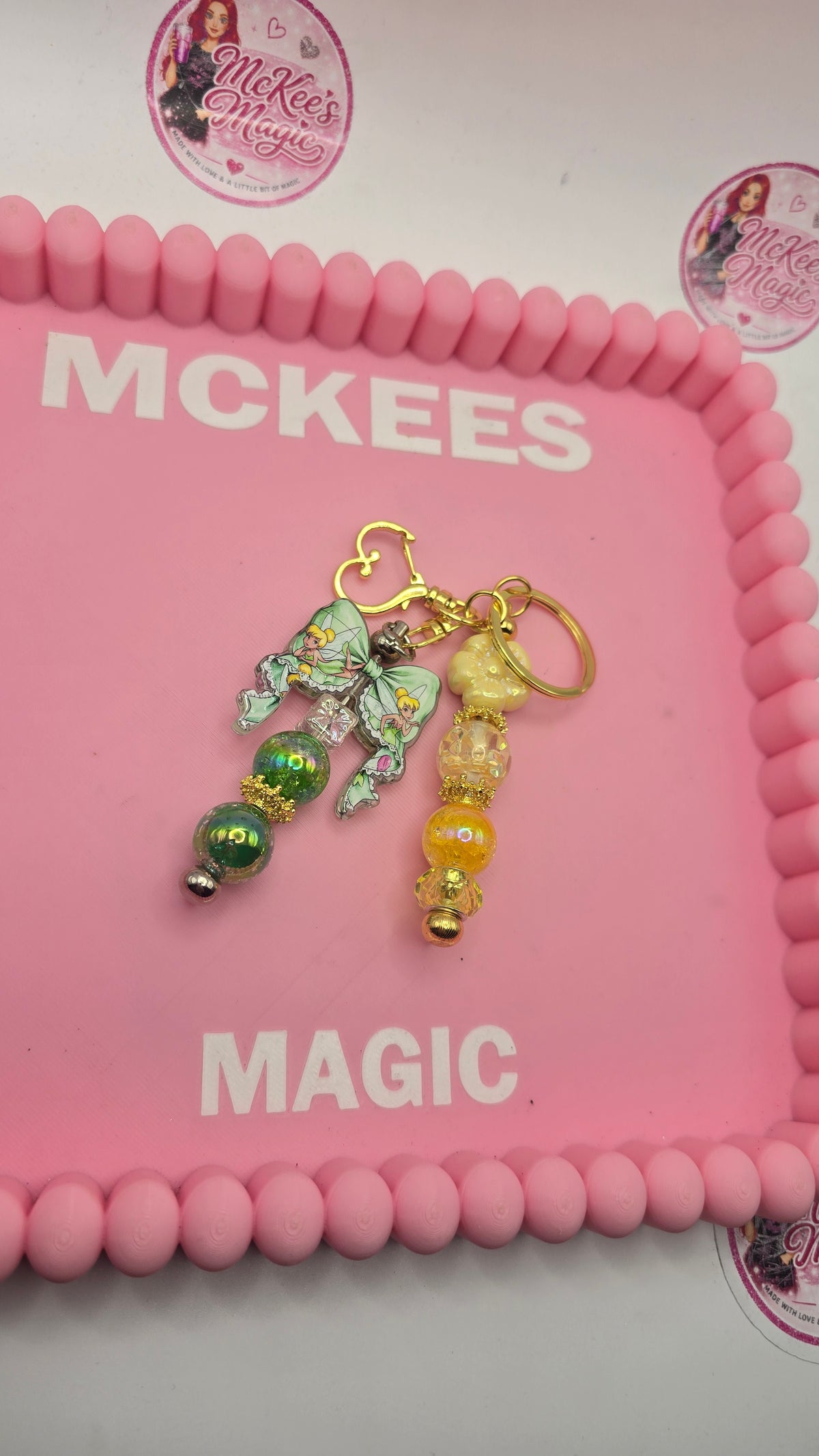 Tinkerbell bag charm