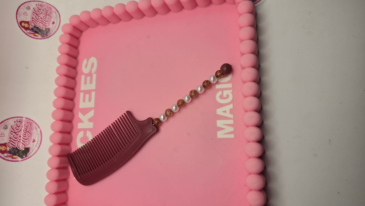 Beaded comb