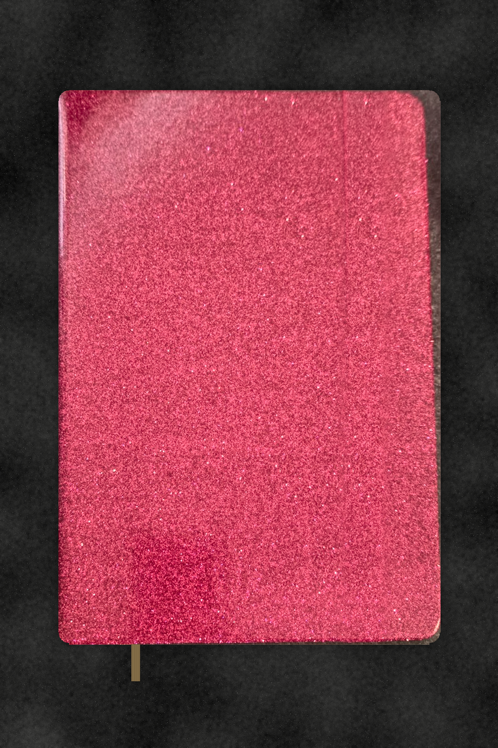 Fuchsia Sparkly Notebook