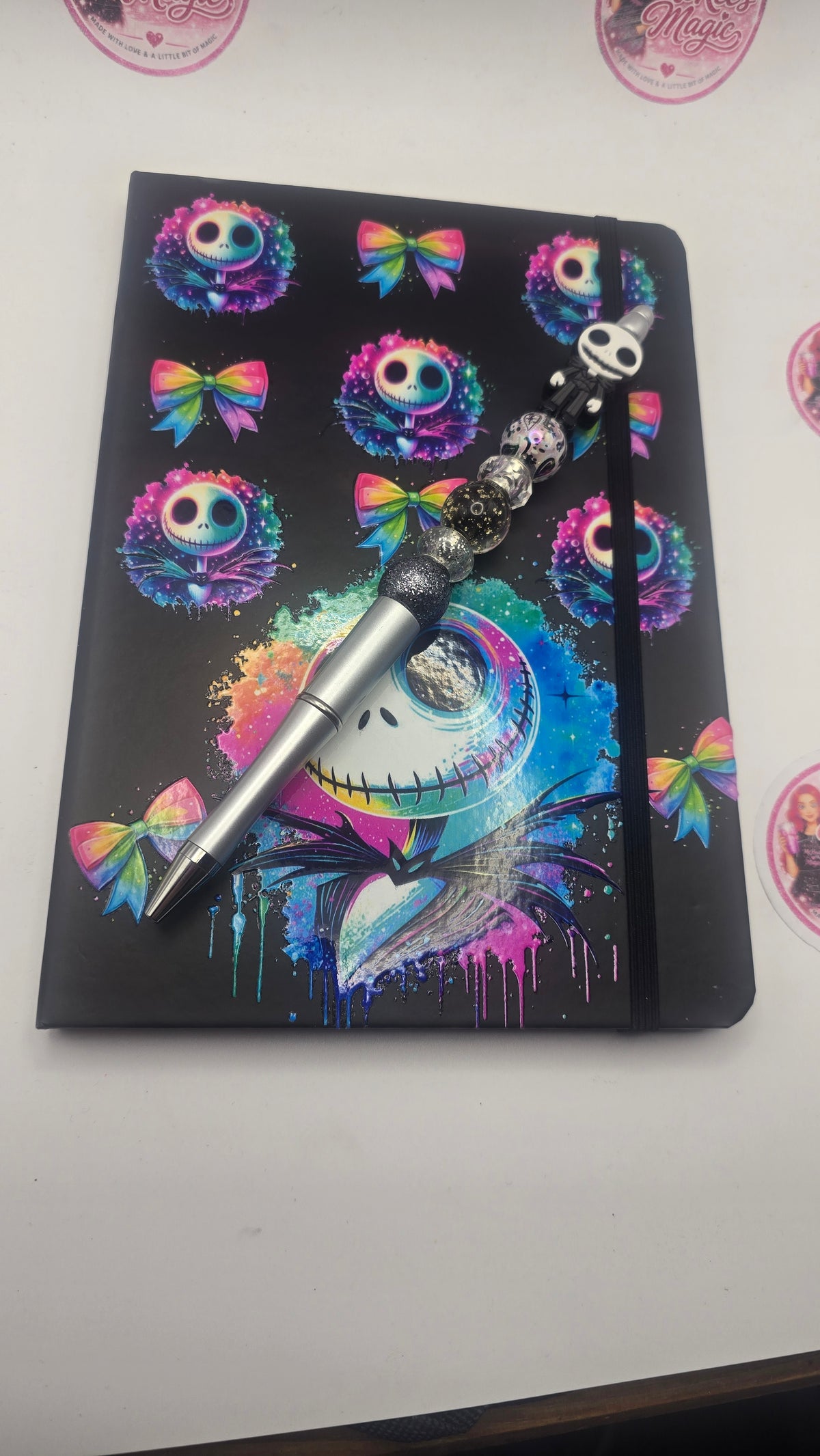Jack Skeleton Book n Pen Set