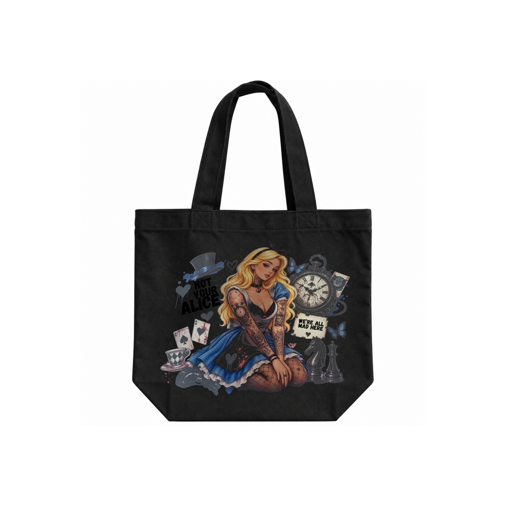 Not Your Alice Canvas Bag