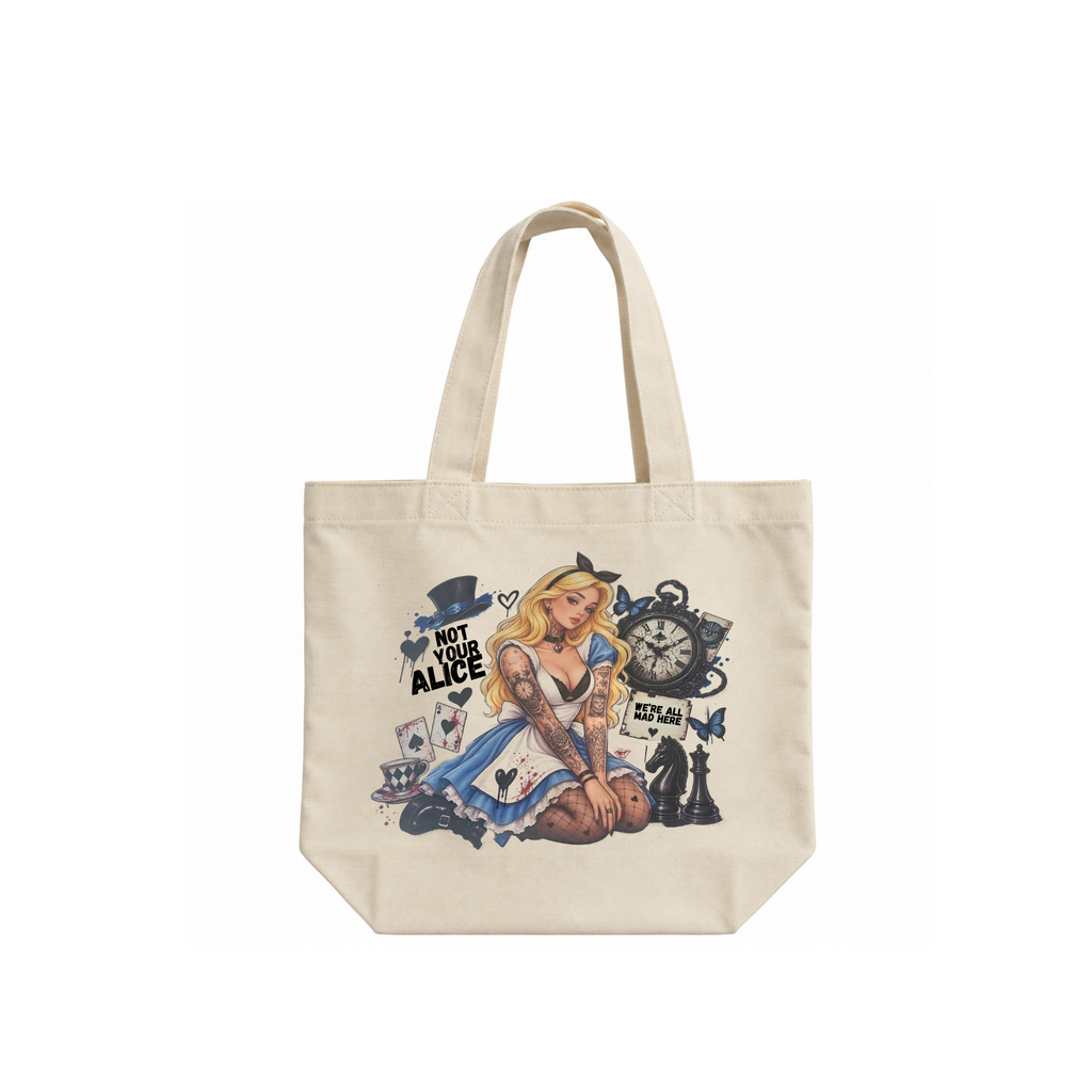 Not Your Alice Canvas Bag