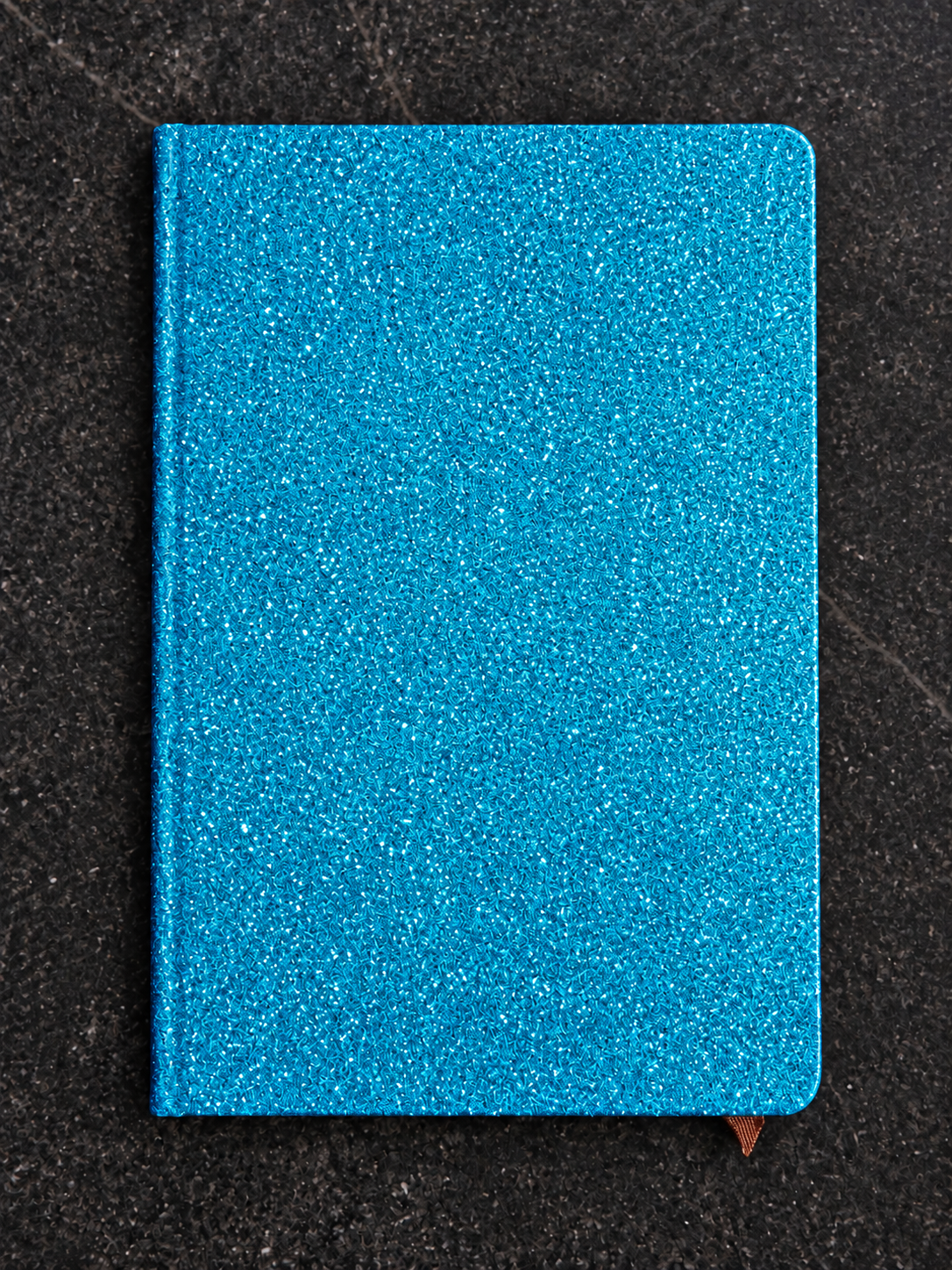 Blue Sparkly Notebook