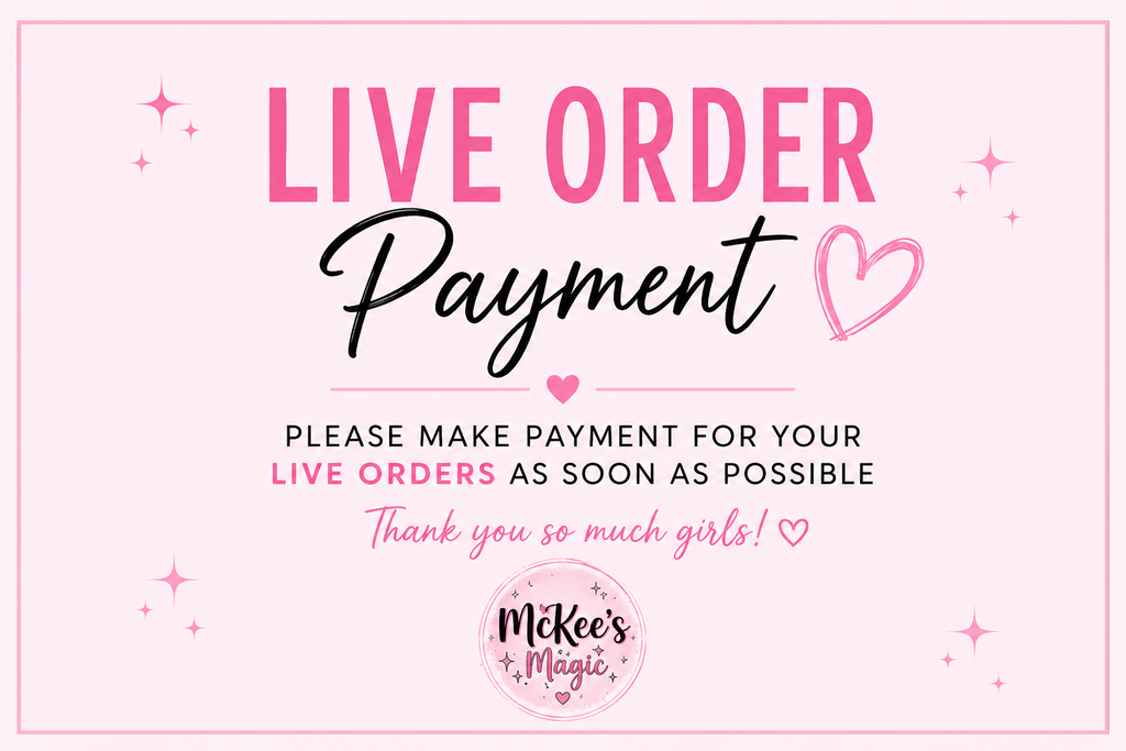 LIVE ORDER PAYMENT